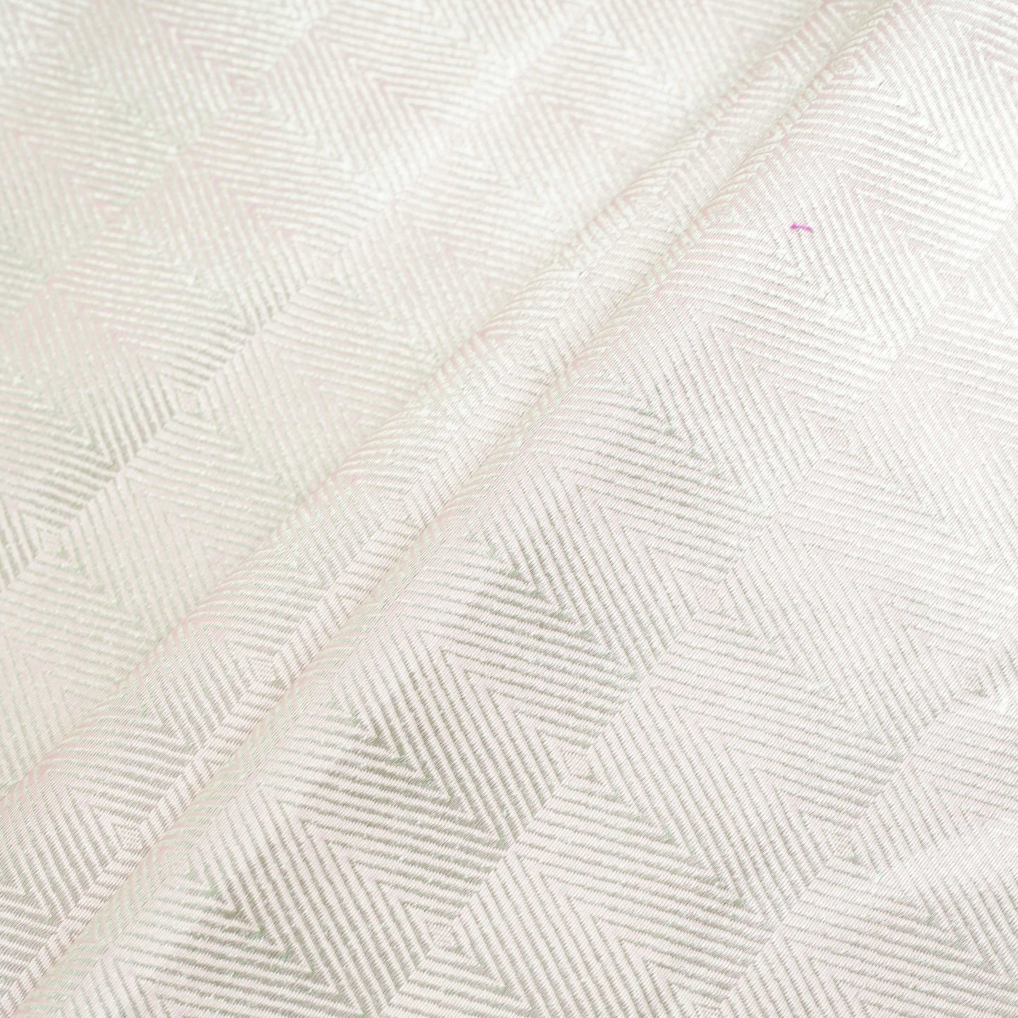 Baby Pink Chevron Weave Brocade Fabric HMSS-32802