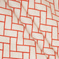 Red Geomatrical Print Cotton Fabric MT-29480