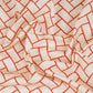 Red Geomatrical Print Cotton Fabric MT-29480