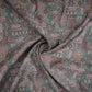Teal Green Foil Traditional print Eri Cotton Fabric MTFG-31077