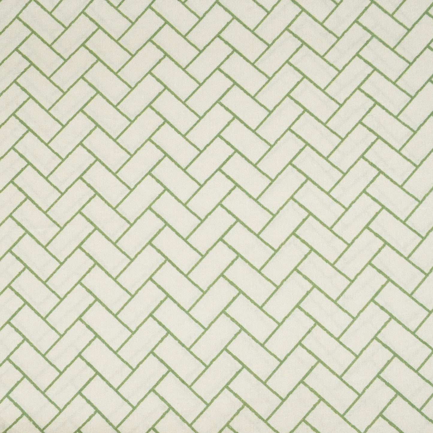 Green Geomatrical Print Cotton Fabric MT-29483