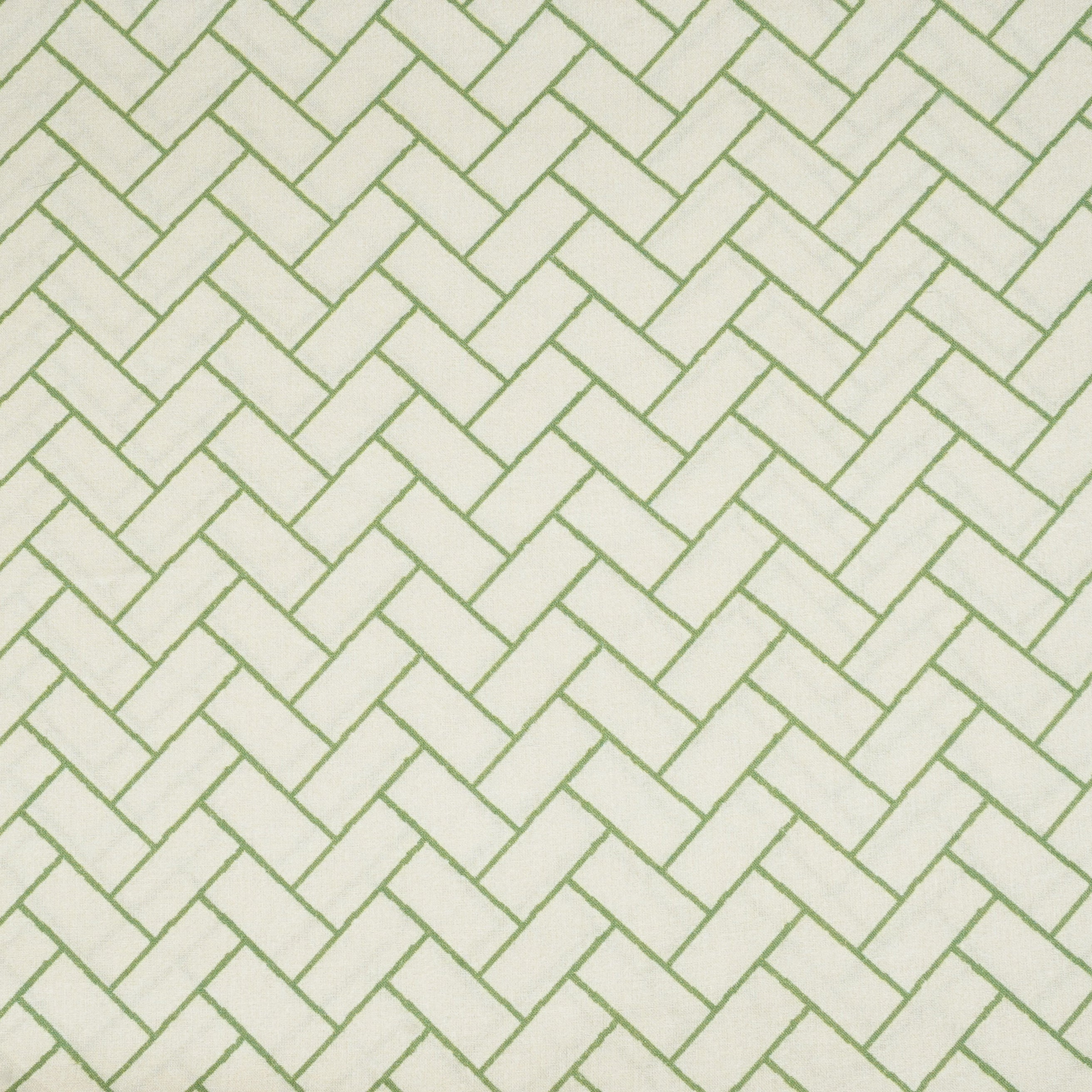 Green Geomatrical Print Cotton Fabric MT-29483 - TradeUNO