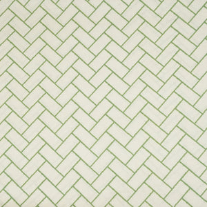 Green Geomatrical Print Cotton Fabric MT-29483 - TradeUNO