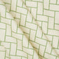 Green Geomatrical Print Cotton Fabric MT-29483