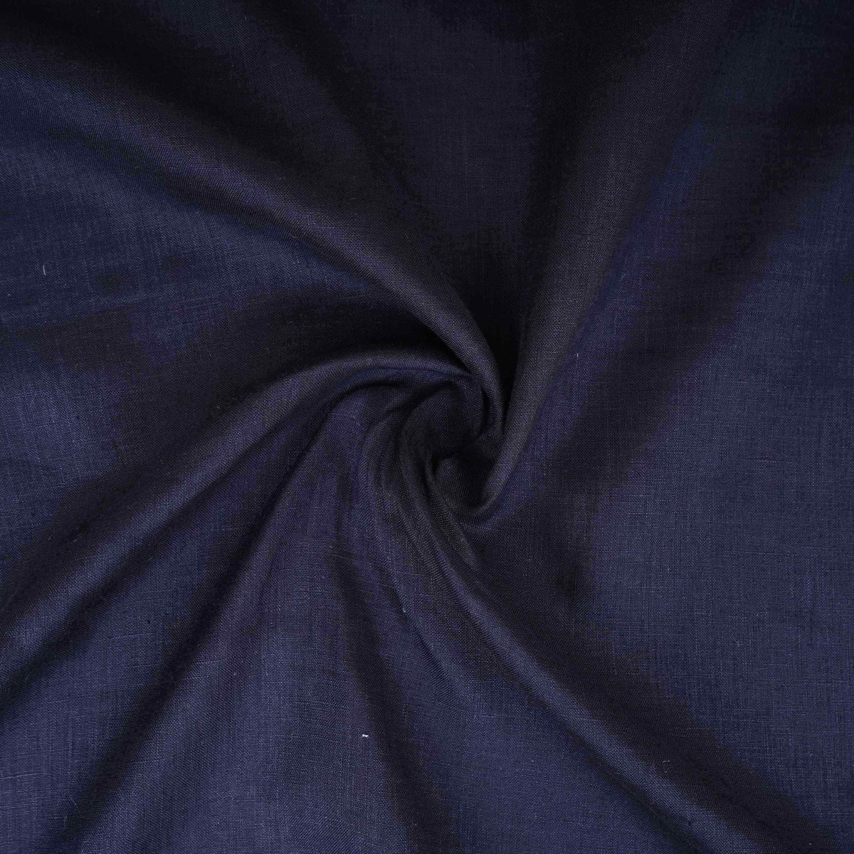 Black Solid Pure Linen Fabric UT-30954 - TradeUNO