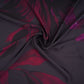Wine floral print Modal Satin Fabric MTFG-31086