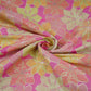Hot Pink with Multi Rangkaat Weave Brocade Fabric HMSS-32722