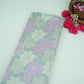 Sage Green Multi Rangkaat Weave Brocade Fabric HMSS-32723