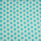 Aqua Blue Geomatrical Print Cotton Fabric MT-29484