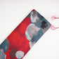 Red floral print Modal Satin Fabric MTFG-31087