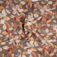 Green floral Jacquard Pure Crepe Fabric MTFG-31102