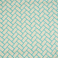 Aqua Blue Geomatrical Print Cotton Fabric MT-29478