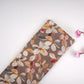 Green floral Jacquard Pure Crepe Fabric MTFG-31102