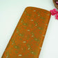 Mehendi Green Zari Booti Tanchoi Silk Fabric HMSS-32753