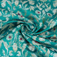Green Alfi Meena Kimkhab Brocade Fabric HMSS-32772