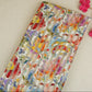 Cream with Multicolor Floral Print Tissue Chanderi Fabric MT-29486