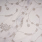 White Dyeable Swarovski embroidery Georgette Fabric SU-31034