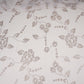 White Dyeable Swarovski embroidery Georgette Fabric SU-31033