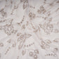 White Dyeable Swarovski embroidery Georgette Fabric SU-31033