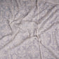 White Floral Cutdana Embroidery Georgette Fabric SGS-30699