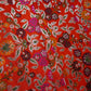 Orange Kimkhab Brocade Fabric HMSS-32796