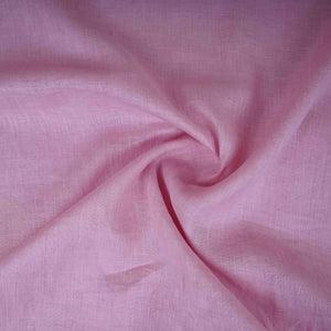 Pink Solid Pure Linen 60 Lea Fabric UT-30490 - TradeUNO