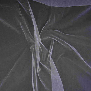 White Solid Butterfly Net Fabric KCJF-30692 - TradeUNO