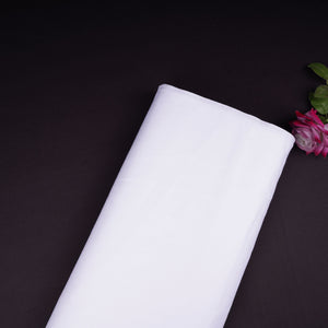 White Solid Pure Linen Fabric UT-31166 - TradeUNO