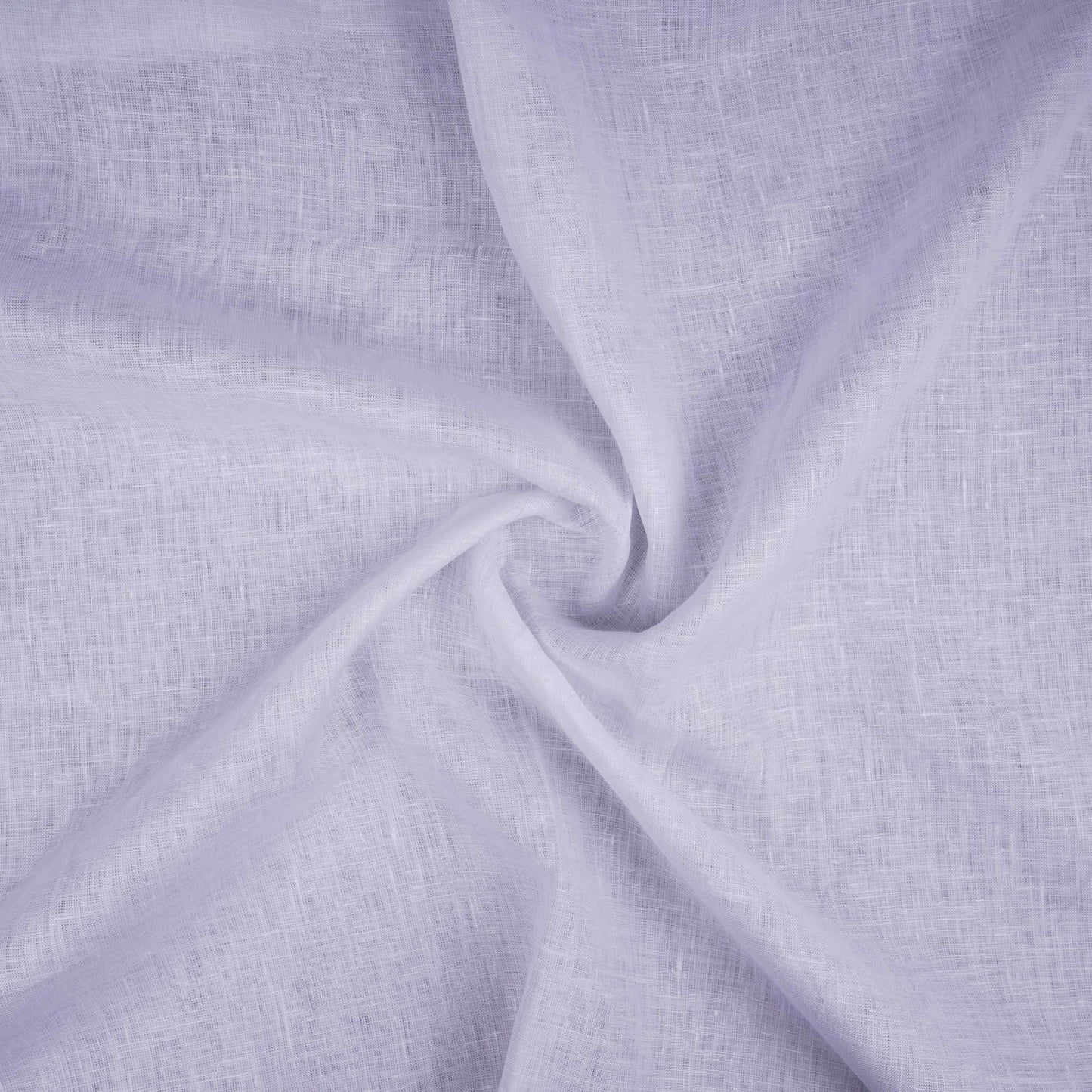 White Solid Pure Linen Fabric UT-31166