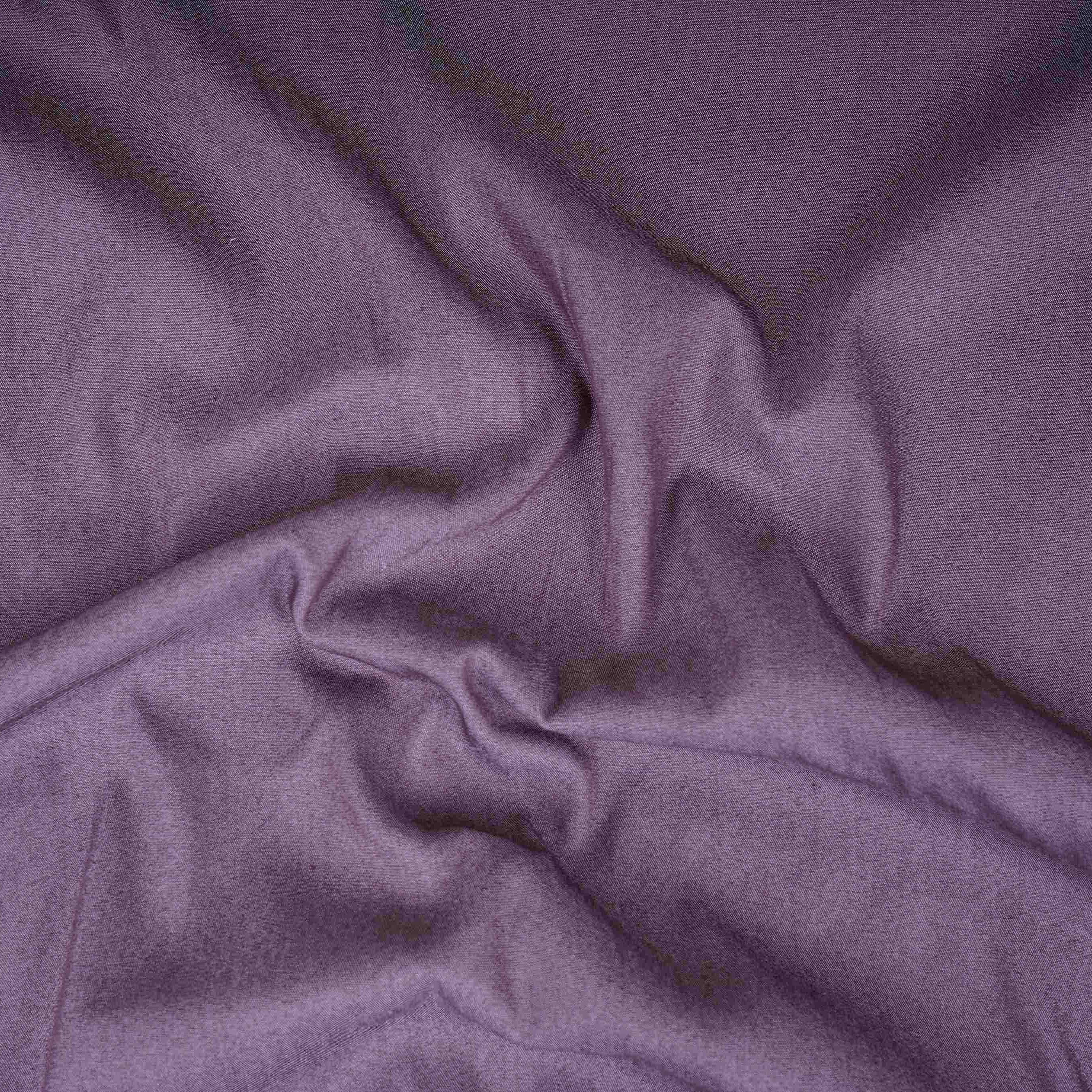 Silver Grey Solid Thin Denim Fabric PDM-30579 - TradeUNO