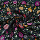 Black Kimkhab Brocade Fabric HMSS-32782
