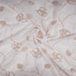 White Dyeable Swarovski embroidery Georgette Fabric SU-31032