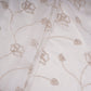 White Dyeable Swarovski embroidery Georgette Fabric SU-31032