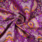 Purple Kimkhab Brocade Fabric HMSS-32799