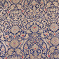Navy Blue Alfi Meena Kimkhab Brocade Fabric HMSS-32777