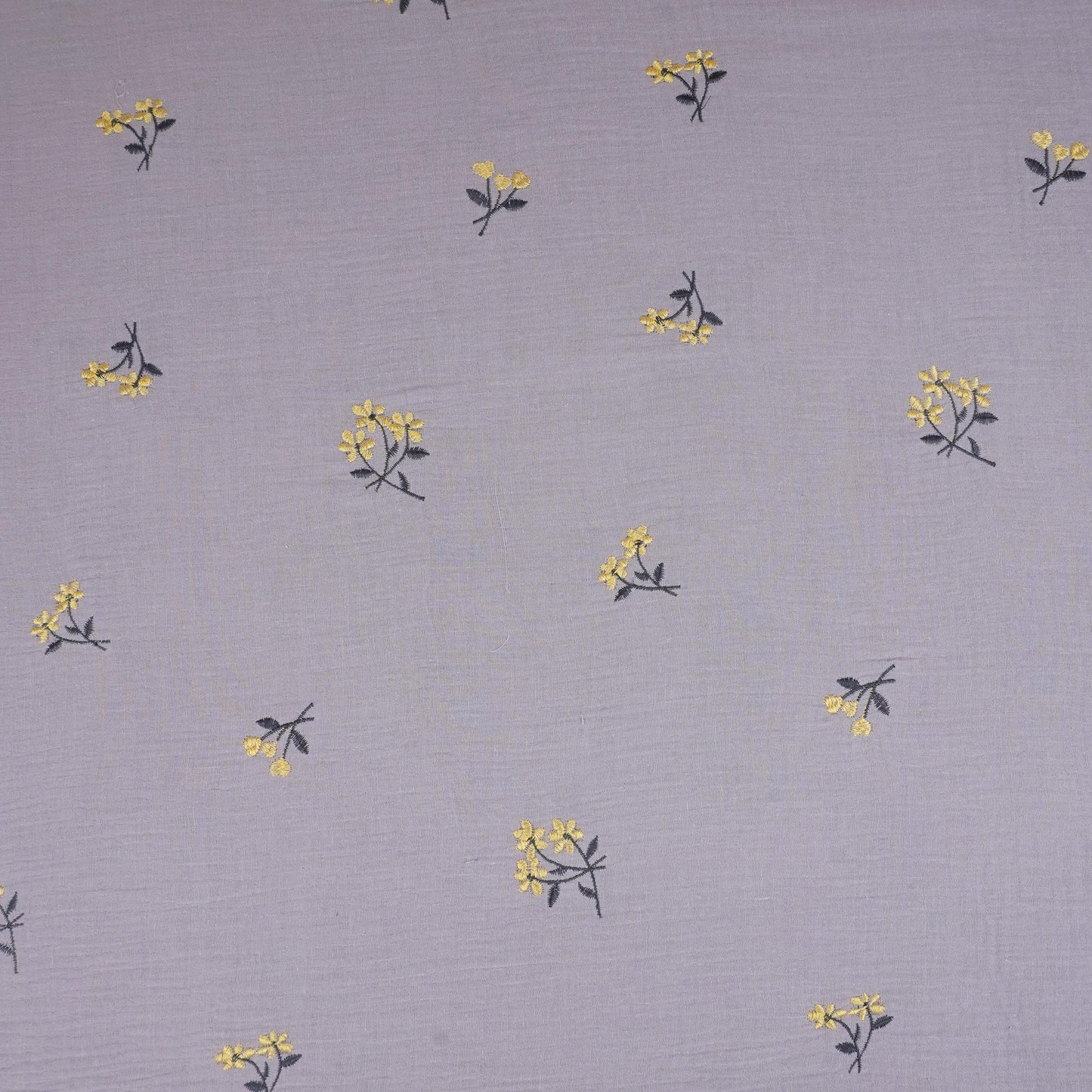Lavender Hand embroidery Double Cotton PDM-29465
