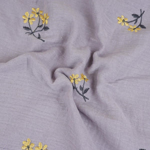Lavender Hand embroidery Double Cotton PDM-29465 - TradeUNO