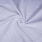 White Dyeable Floral Embroidery Cotton Fabric MJF-30602