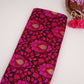 Wine Dohri Zari Booti Tanchoi Silk Fabric HMSS-32760