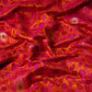Mustard Dohri Zari Booti Tanchoi Silk Fabric HMSS-32761