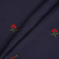 Navy Blue Hand embroidery Double Cotton PDM-29469