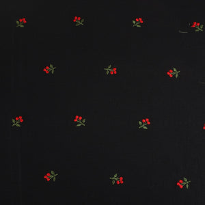 Black Hand embroidery Double Cotton PDM-29466 - TradeUNO