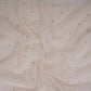 Off White Mukaish work Chanderi Fabric SU-31028