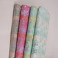 Blush Pink with Teal Multi Rangkaat Weave Brocade Fabric HMSS-32720