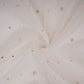 Off White Mukaish work Chanderi Fabric SU-31029