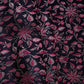 Black Jamawar Resham Zari Dohra Brocade Fabric HMSS-32741