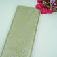 Lime Green Jamawar Resham Zari Dohra Brocade Fabric HMSS-32742