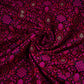 Black Zari Booti Dohri Tanchoi Silk Fabric HMSS-32726