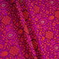 Deep Purple Zari Booti Dohri Tanchoi Silk Fabric HMSS-32728