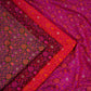 Black Zari Booti Dohri Tanchoi Silk Fabric HMSS-32726